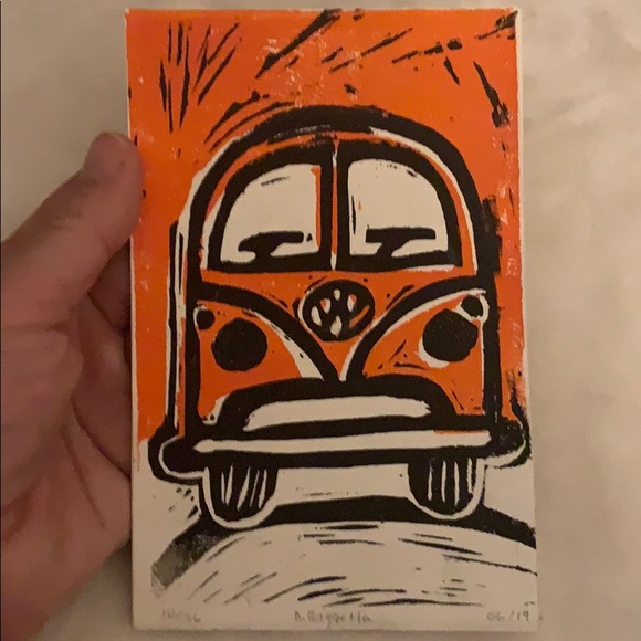 VW Ink block print magnets! ✨ 🚌 ✨ - Picture 2 of 6